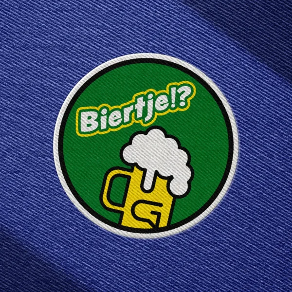 Versierpatch Biertje - Afbeelding 2