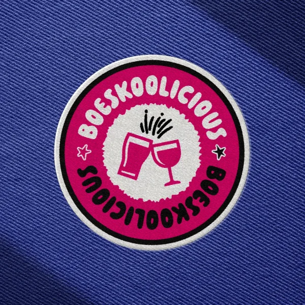 Versierpatch Boeskoolicious - Afbeelding 2
