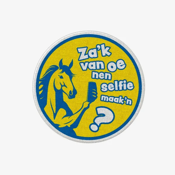 Versierpatch Za’k van oe nen selfie maak’n